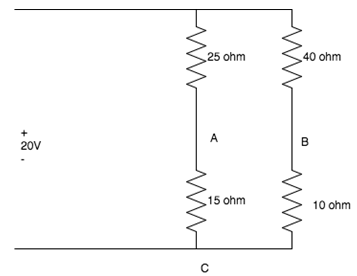 Find the VAB of KVL to loop ABC from the given diagram