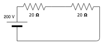 Find the resistors of resistance from the given diagram
