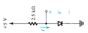 The value of I & V for the circuit is 2A & 0V