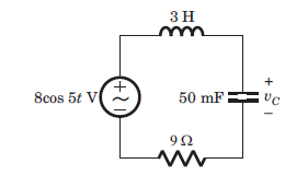 Find Vc(t) is equal to in the given diagram