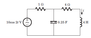 Find i(t) is equal to in the given diagram