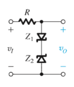 The V0 vs VI curve for the circuit is characteristics correctly