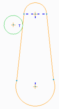 The cam has contact with Nose in the given figure