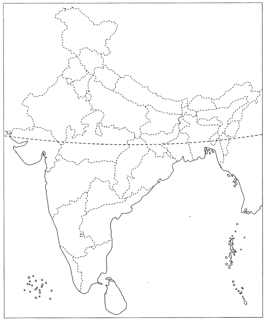 Class 9 Geography Map Work Chapter 5 Natural Vegetation and Wildlife 2