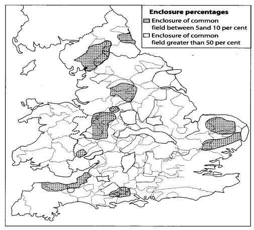 Class 9 History Map Work Chapter 6 Peasants and Farmers 7.1