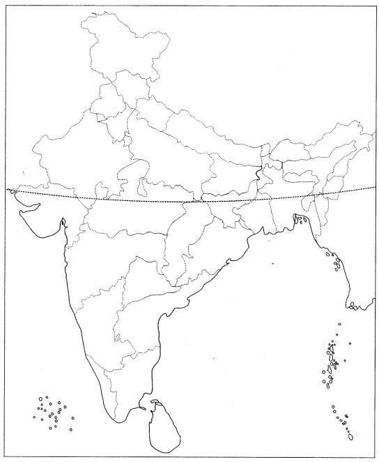 Class 9 Geography Map Work Chapter 5 Natural Vegetation and Wildlife 5