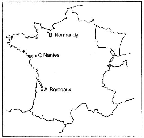 Class 9 History Map Work Chapter 1 The French Revolution 4.1