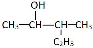 3-Methylpropan-2-ol molecule diagram
