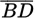 ModifyingAbove upper B upper D With bar