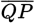 ModifyingAbove upper Q upper P With bar