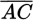 ModifyingAbove upper A upper C With bar