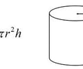 Image: Volume of a cylinder