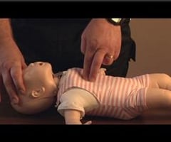 Image: Infant CPR skills <1 year old