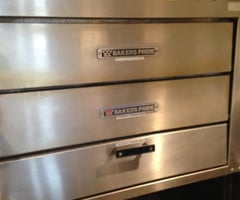 Image: plates and oven