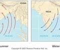 Image: Retreat of SW Monsoons