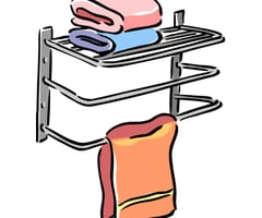 Image: towel rack