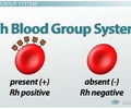Image: The Rh factor in blood is