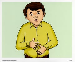 Image: stomachache