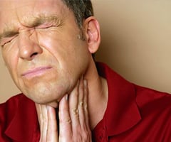Image: sore throat
