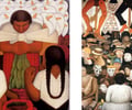 Image: "Flower Day" & "Day of the Dead" Diego Rivera
