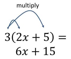 Image: What is the Distributive property?