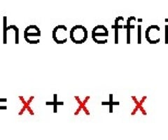 Image: In algebra coefficients are known to do what?